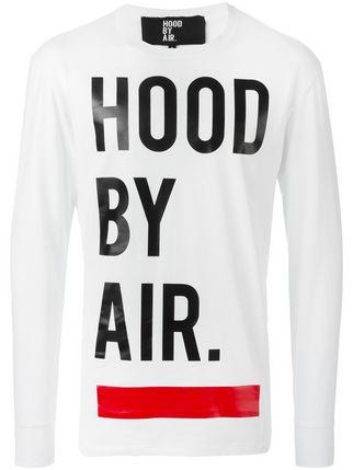 Hood by Air Logo - Hood By Air Logo Print T-shirt - Farfetch