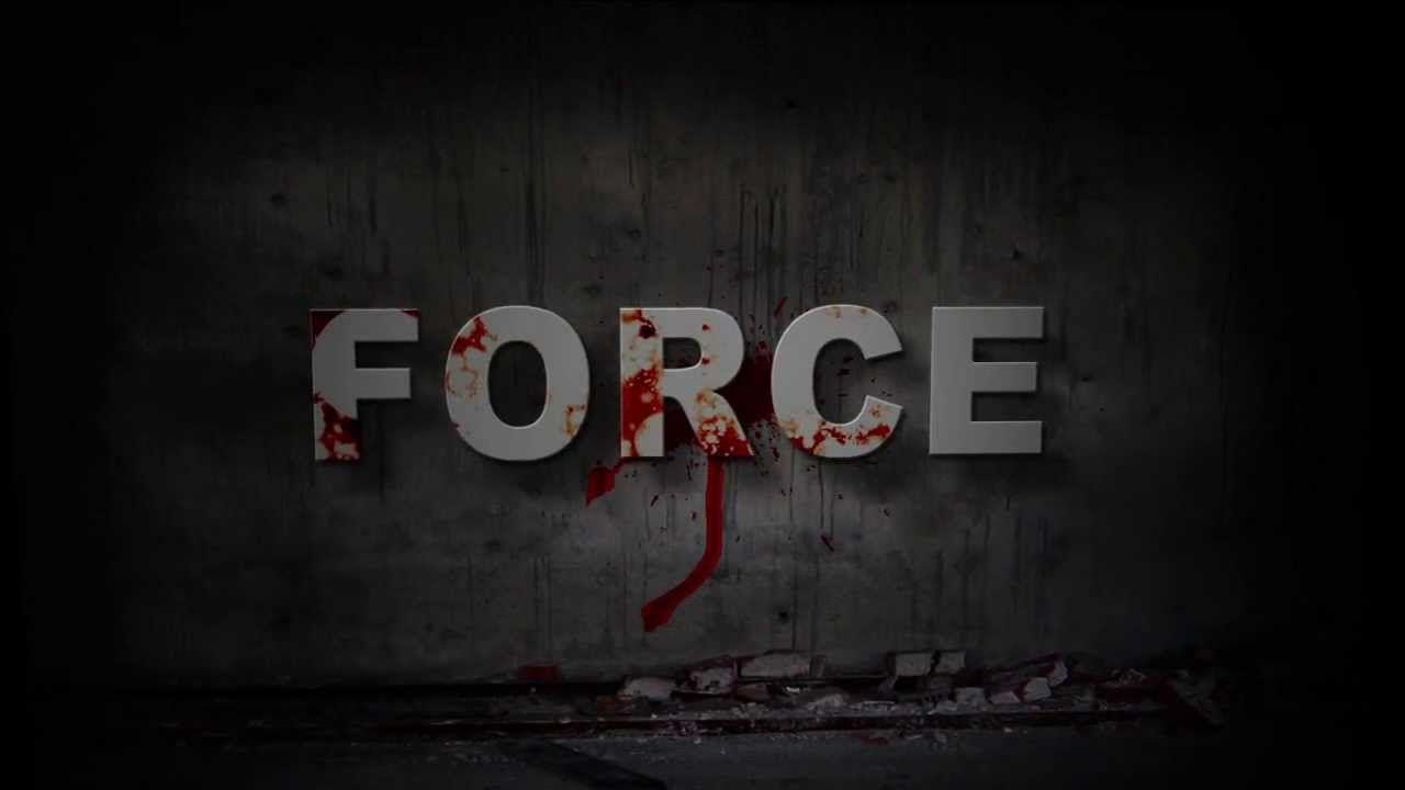 Thriller Logo - After Effects: thriller movie Title 'Force' logo - YouTube