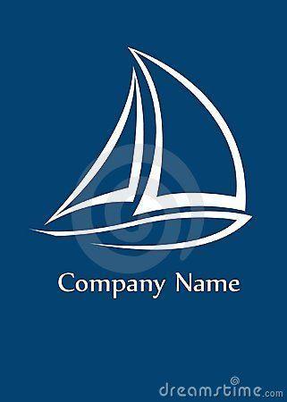 Yatch Logo - Yacht logo | Sailboat Clip Art Design | Logos, Logo design, Sailboat
