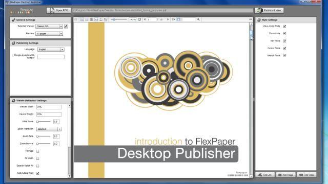 FlexPaper Logo - Download FlexPaper Desktop Publisher Free