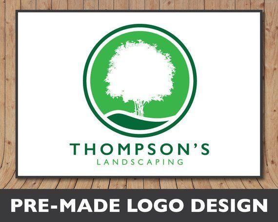 Arborist Logo - Lawn Care Logo Nursery Logo Arborist Logo Landscaping | Etsy