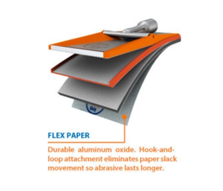 FlexPaper Logo - Full Circle Flex Paper Sandpaper Sheet - 150 Grit at Badgerland ...