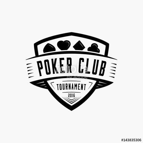 Poker Logo - Poker logo. Vector and illustration. Poker shield vintage design