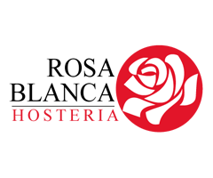 Rosa Logo - Hostería Rosa Blanca. Puembo, Aeropuerto de Quito
