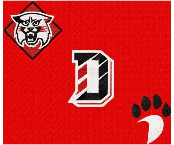 Wildkats Logo - Davidson Wildcats logo machine embroidery design for instant download