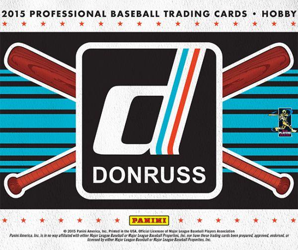 Donruss Logo - Panini America Offers Detailed First Look at 2015 Donruss Baseball