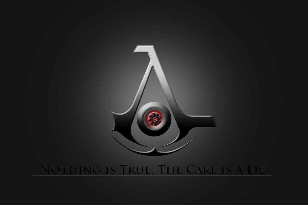 Potal Logo - Assassins Creed / Half-Life / Portal | Assassin's Creed Logo | Know ...