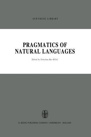 Pragmatics Logo - Pragmatics of Natural Languages | SpringerLink