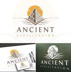 Ancient Logo - Egyptian Logo 'Anubis'. graphics. Logos, Design, Logo design