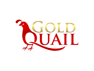 Quail Logo - Gold Quail logo design - Freelancelogodesign.com