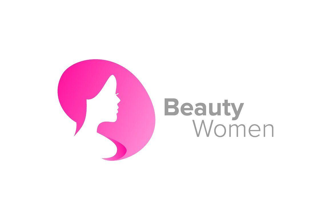 Women Logo - Beauty Woman Silhouette Logo ~ Logo Templates ~ Creative Market