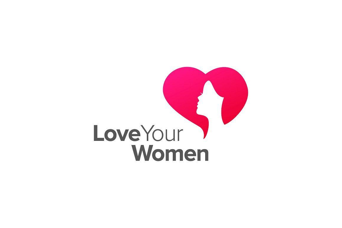 Women Logo - Love Your Women Logo ~ Logo Templates ~ Creative Market