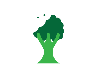 Broccoli Logo - Logopond - Logo, Brand & Identity Inspiration (Broccoli Tree)
