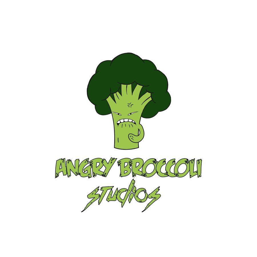 Broccoli Logo - Entry #44 by Omarjmp for Design an angry broccoli logo | Freelancer