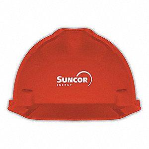 Suncor Logo - MSA HARD HAT ORANGE, SUNCOR LOGO - Hard Hats - MSA475361BL65643 ...