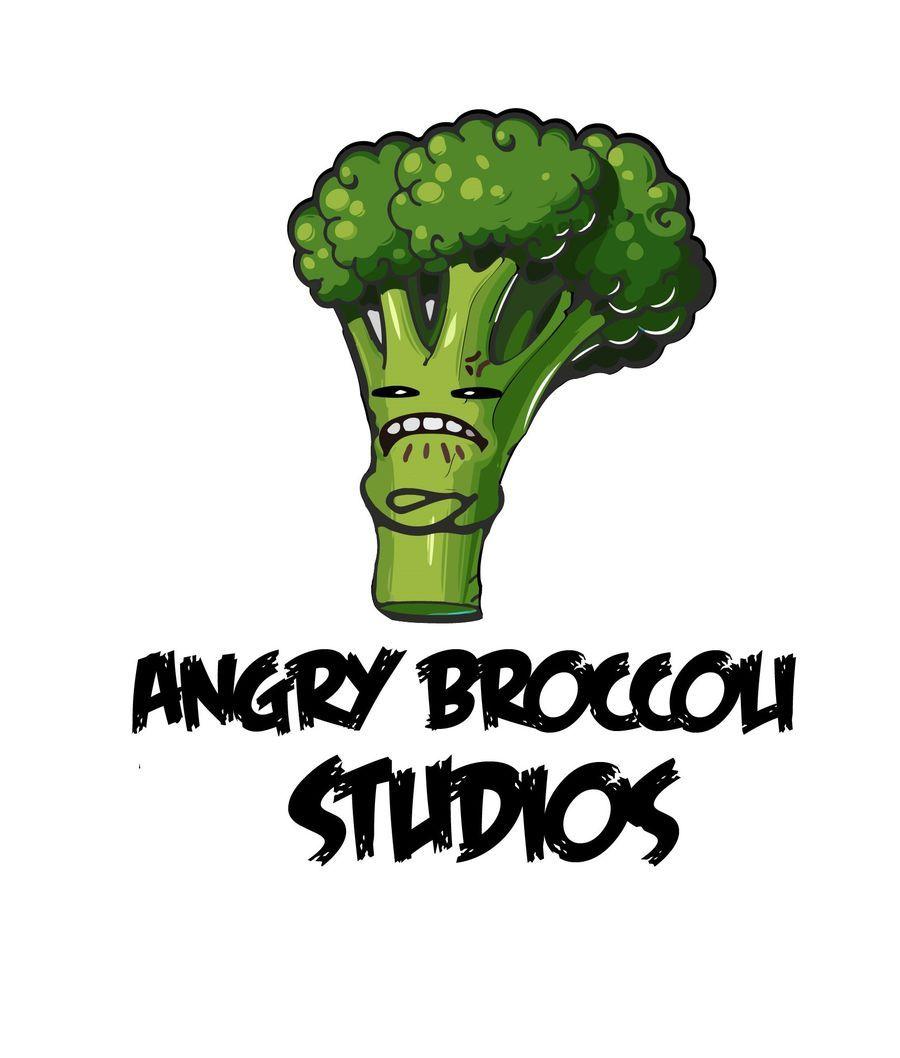 Broccoli Logo - Entry by mustjabf for Design an angry broccoli logo