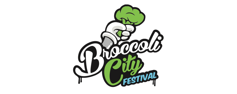 Brocollini Logo - Event Branding: Broccoli City | Bright Light Media