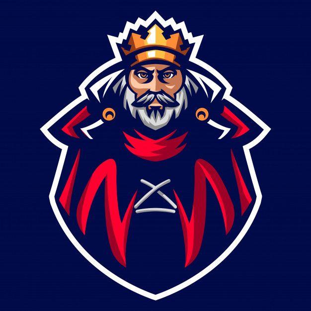 Ancient Logo - King of the ancient emperor mascot logo Vector | Premium Download