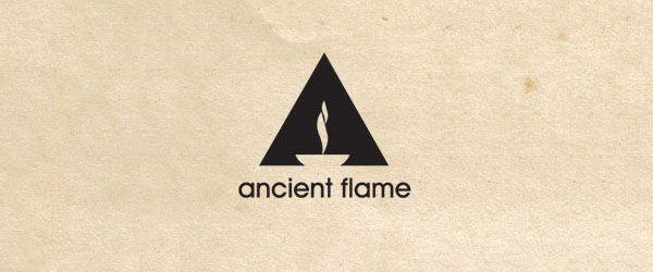 Ancient Logo - More Negative Space in Logo Design