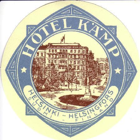 Ancient Logo - Ancient logo - Picture of Hotel Kamp, Helsinki - TripAdvisor