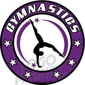 Gymnastics Logo - GYMNASTICS-LOGO Custom Car Magnet - Fundraising idea | gymnastics ...