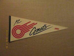 Misl Logo - MISL KC Kansas City Comets Vintage Defunct Logo Soccer Pennant | eBay