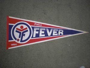 Misl Logo - MISL Phila Fever Vintage Defunct Style #4 Logo Soccer Pennant | eBay