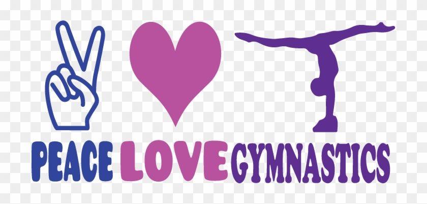 Gymnastics Logo - Peace Love Gymnastics Logo Design - Peace Love Gymnastics - Free ...