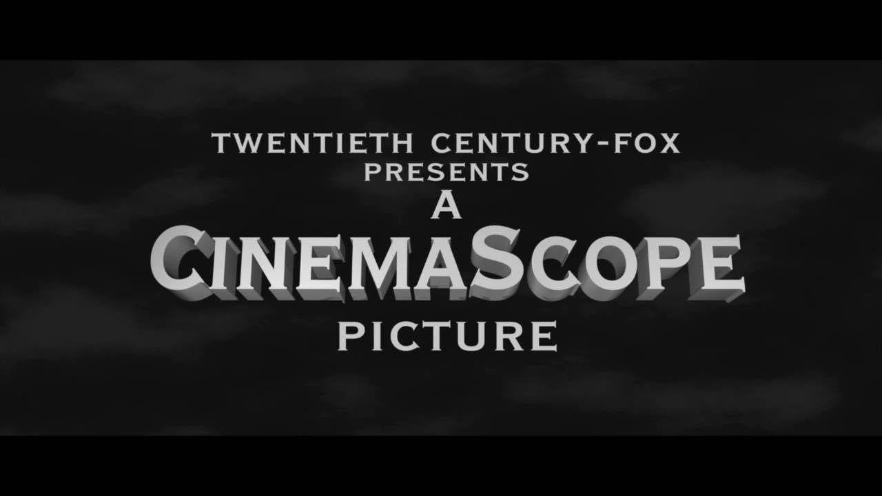 CinemaScope Logo - 20th Century Fox CinemaScope logo (Black-and-white) - YouTube