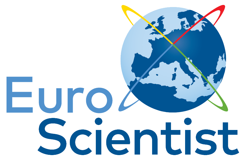 Scientist Logo - EuroScientist journal science conversations by