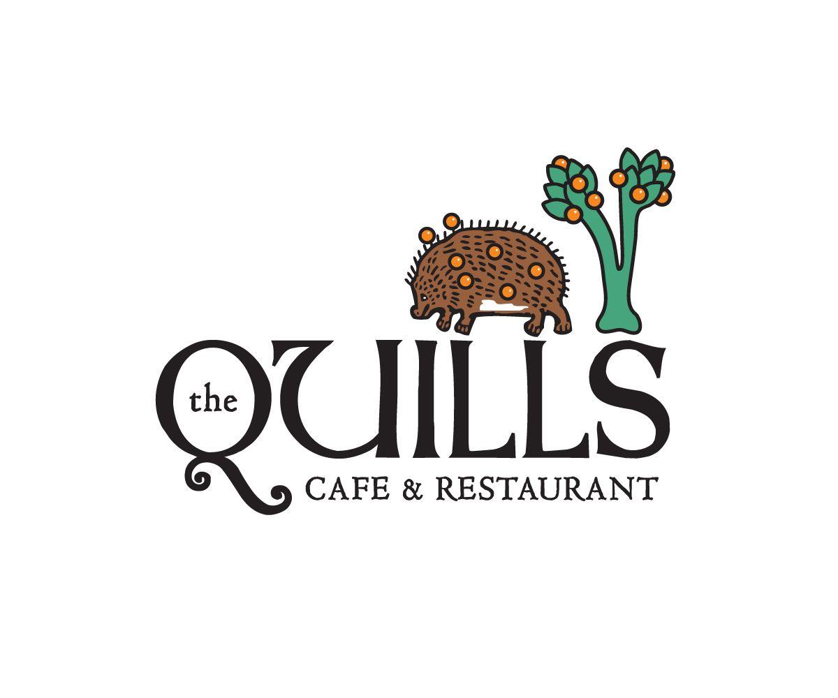 Mideveal Logo - Bold, Playful, Cafe Logo Design for The Quills