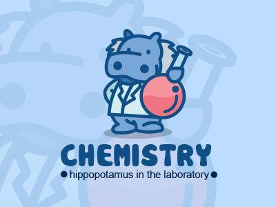 Scientist Logo - Hippo Scientist Logo