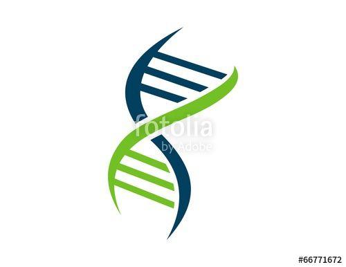 Scientist Logo - molecule logo, bio scientist, DNA connection hygiene Stock image