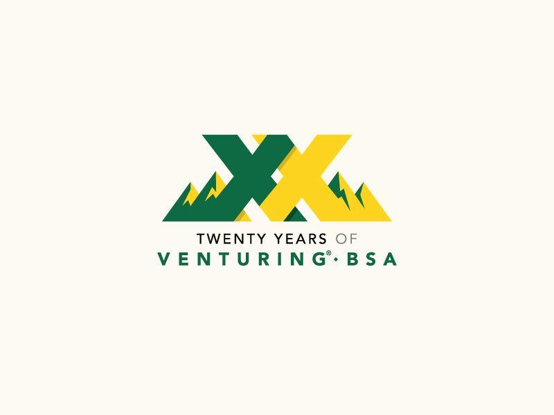 Venturing Logo - Years Of Venturing Logo by Thiessen Design Co