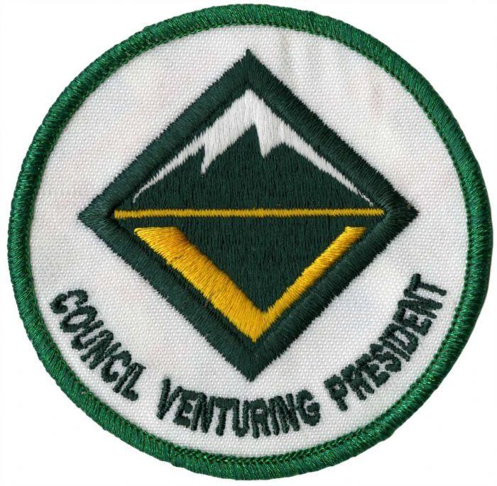 Venturing Logo - Venturing Council President Emblem. Boy Scouts of America