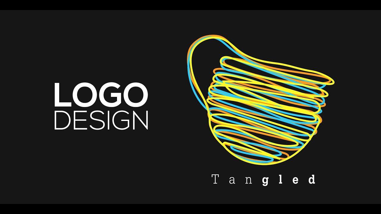 Tangled Logo - Professional Logo Design - Adobe Illustrator cc (Tangled) - YouTube