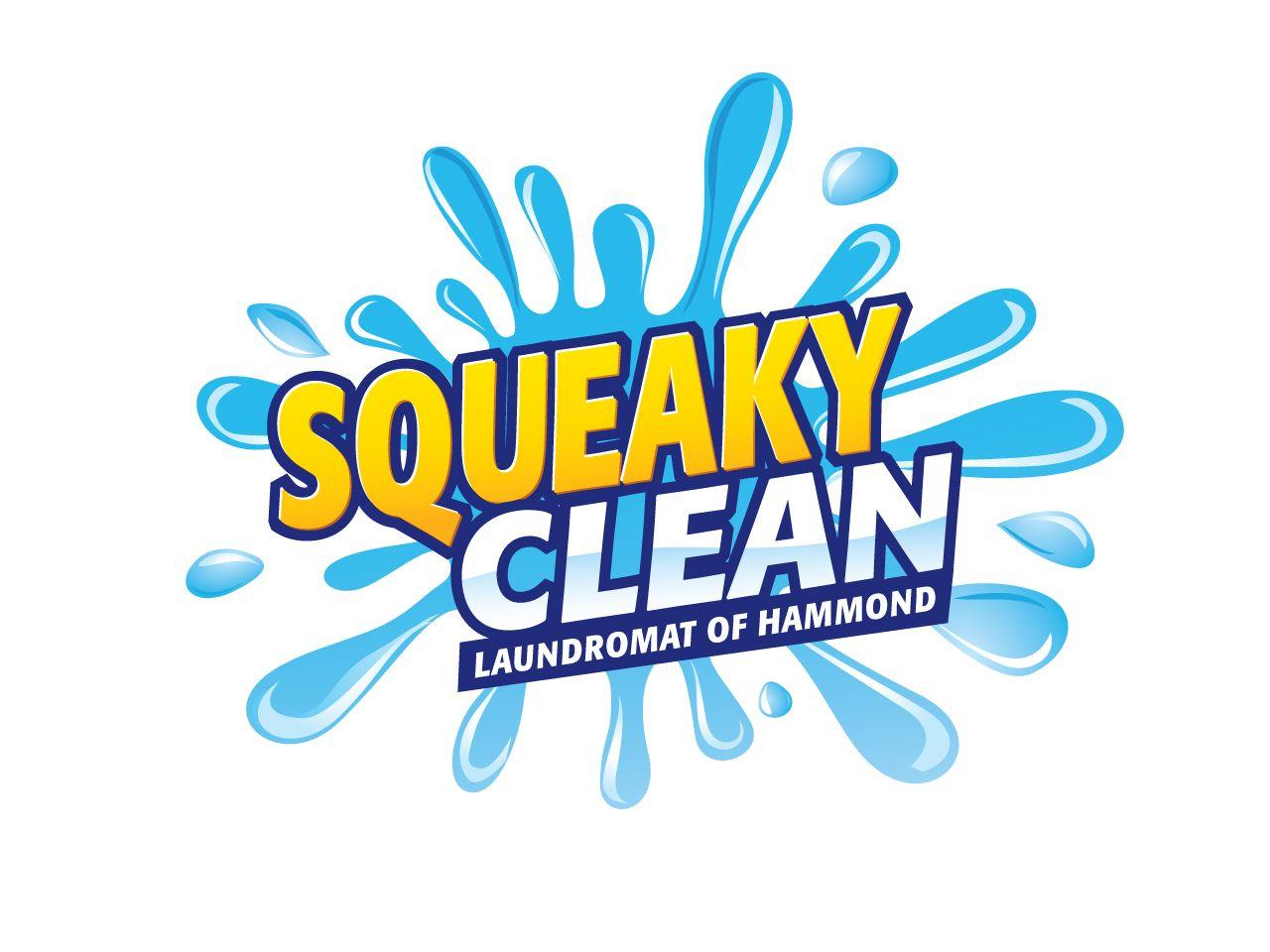 Squeaky Logo - DesignContest - Squeaky Clean Laundromat of Hammond squeaky-clean ...