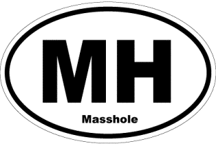 Masshole Logo - Turning into a Masshole. Laura Zigman's Brant