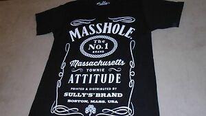 Masshole Logo - New England Boston Themed Masshole Jack D Logo T Shirt Mens XXLarge