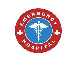 Hospital Logo - Emergency Hospital Designed
