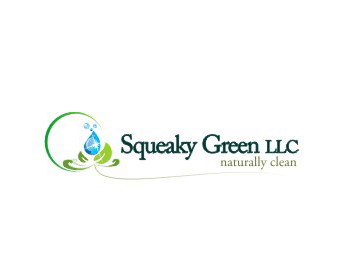 Squeaky Logo - Squeaky Green LLC logo design contest - logos by y.o.n.k