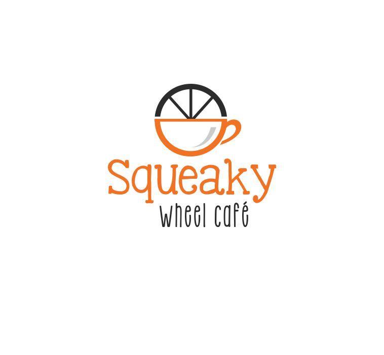 Squeaky Logo - Elegant, Playful Logo Design for Squeaky wheel cafe by ESolz ...