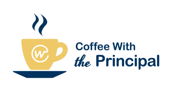 Principal Logo - Coffee with the Principal - Whitmore School Online High School