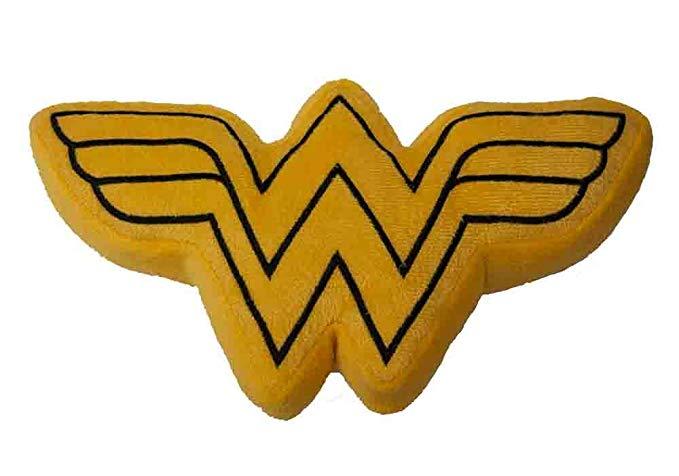 Squeaky Logo - Amazon.com: Dog Toy Squeaky Plush - Wonder Woman Logo Icon Yellow ...