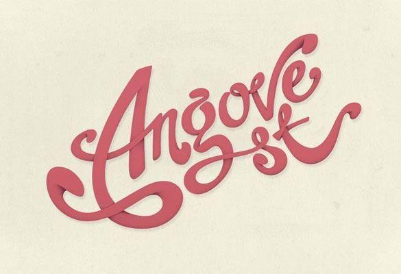 Angove Logo - Awesome typography for the Angove Street Festival in perth. Pretty ...