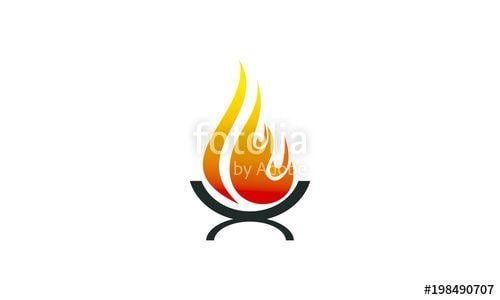 Bonfire Logo - Bonfire Logo Stock Image And Royalty Free Vector Files On Fotolia