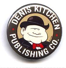 Krupp Logo - Button 234: Denis Kitchen Publishing Co. (Steve Krupp logo)
