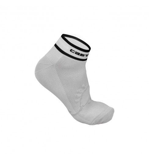 Castelli Logo - CASTELLI LOGO 3 white socks CYCLES ET SPORTS