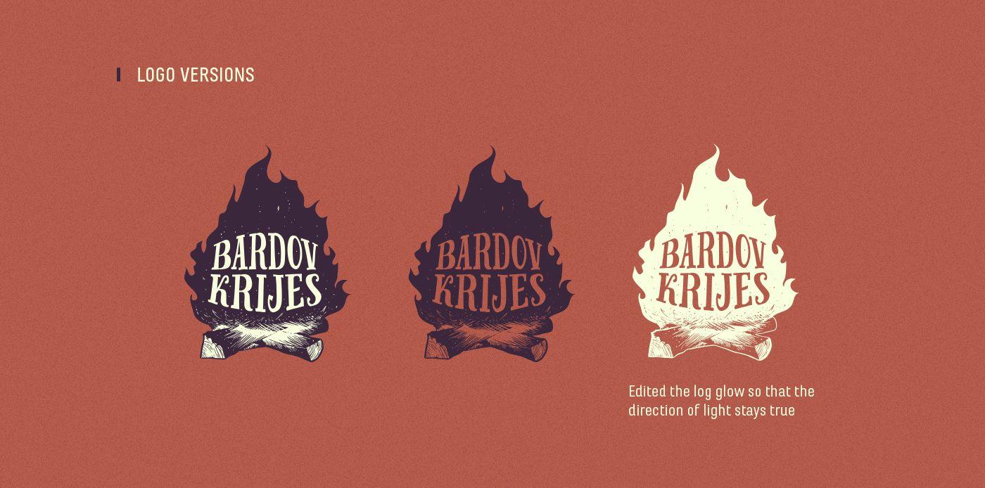 Bonfire Logo - Bard's Bonfire - logo design - Studio MagusStudio Magus
