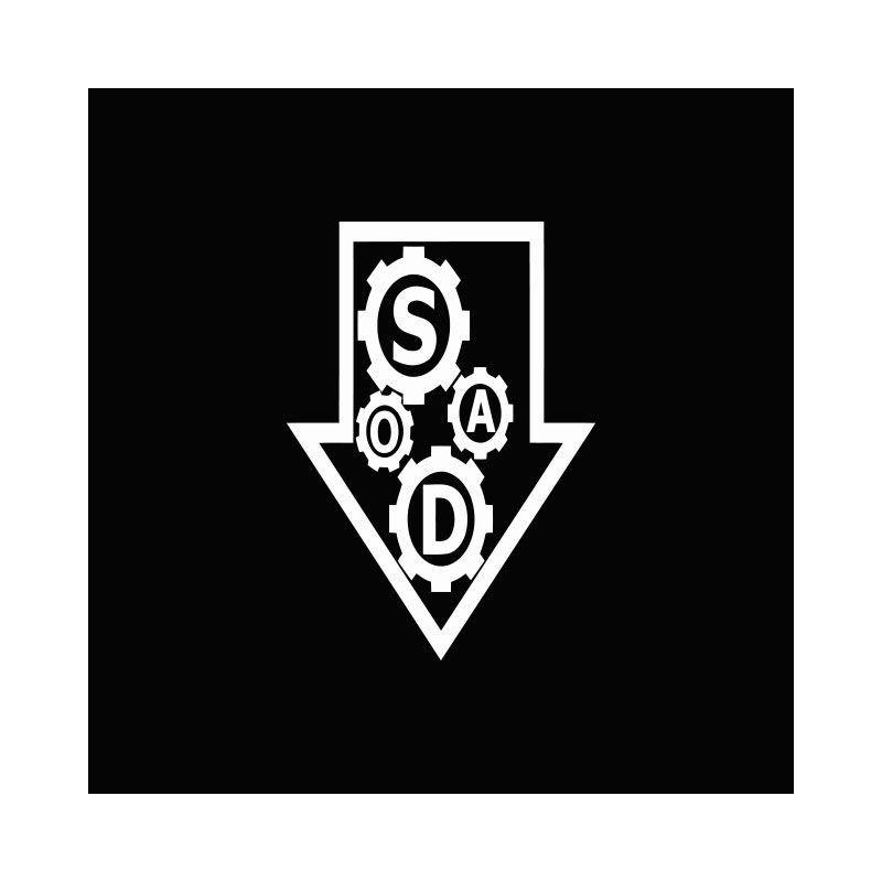 Soad Logo - Tee shirt System of a Down SOAD blanc sur noir